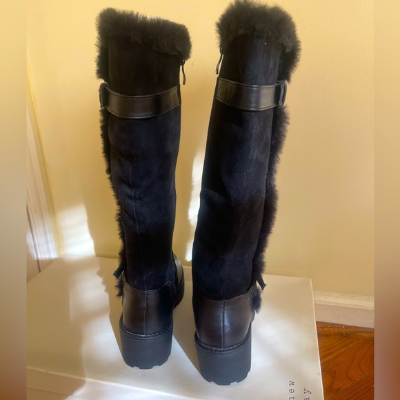 NWT wanted velvet, fur , leather Boots for women - Picture 12 of 12